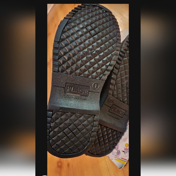 Girls confetti shaker heart lace up booties sz 1 - Picture 7 of 7